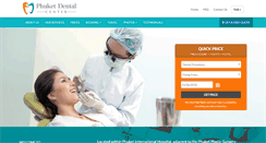 Desktop Screenshot of dental-phuket.com